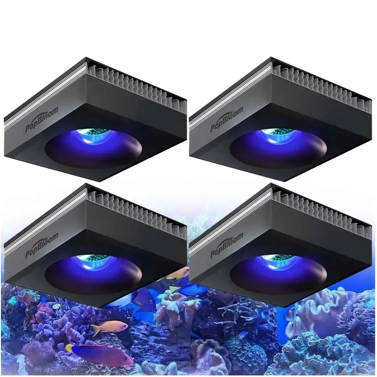 LED Reef Aquarium Light | 100W Full Spectrum | Clip On Mount