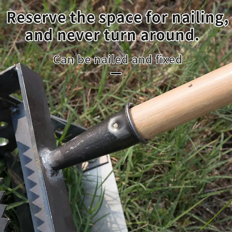 Manual Cultivator | Thickened Steel Frame | Hand Weeding Tool