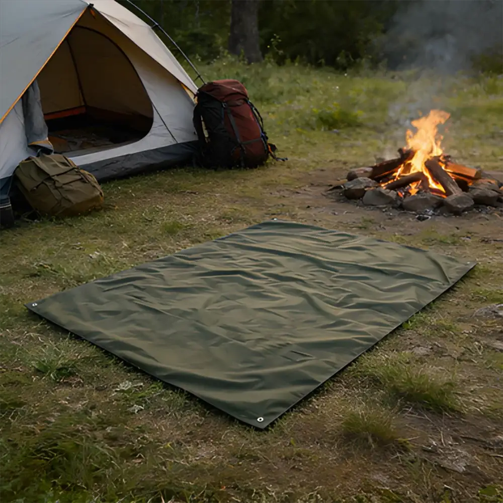 Waterproof Oxford Tarp | Thickened Sun Shade Sail | Picnic Mat & Tent Footprint