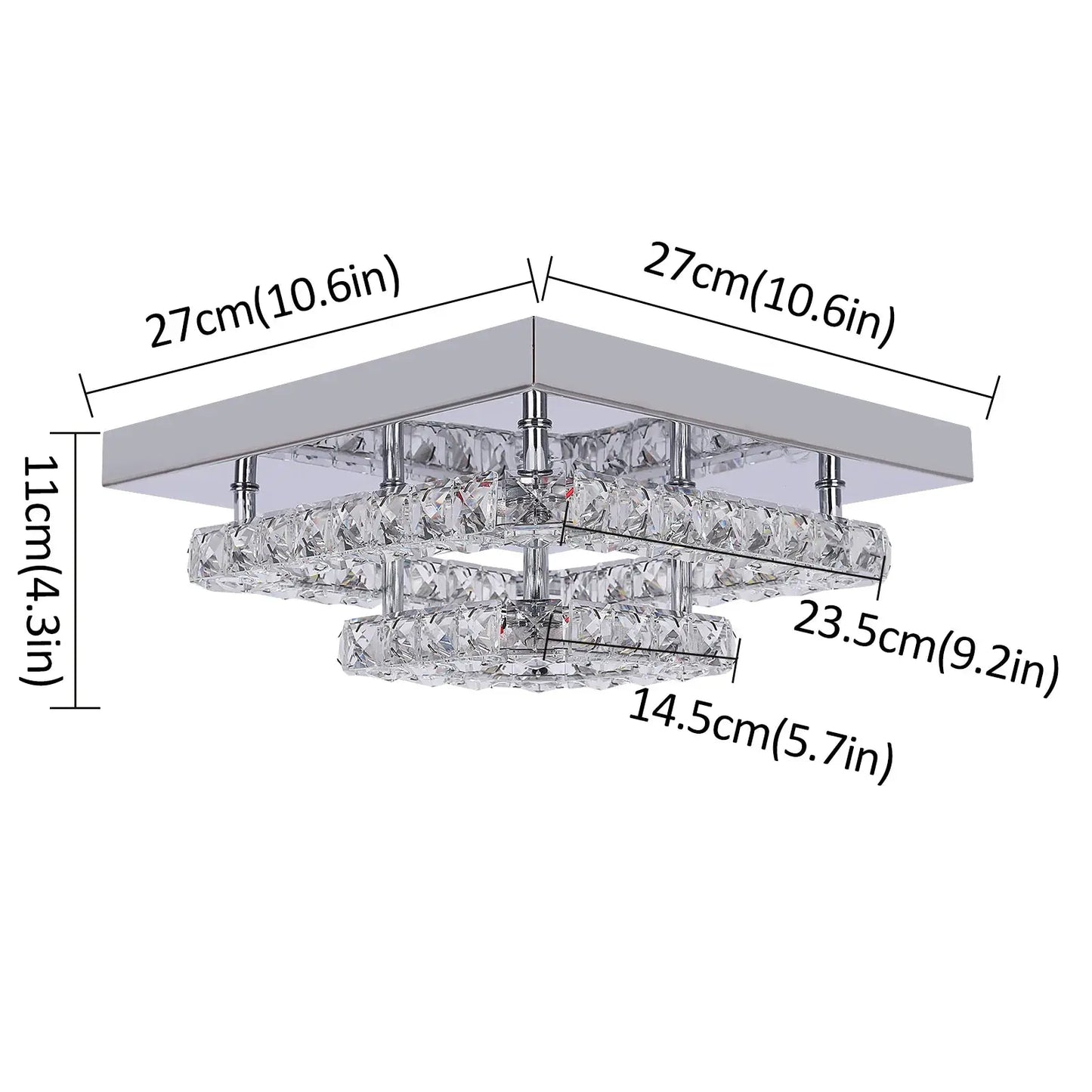 Vetrulus Crystal Chandelier Luxury Living Room Bedroom Ceiling Lights Led Kitchen Light Hanging Lamps Lustre Dining Decorative from PriceLows™