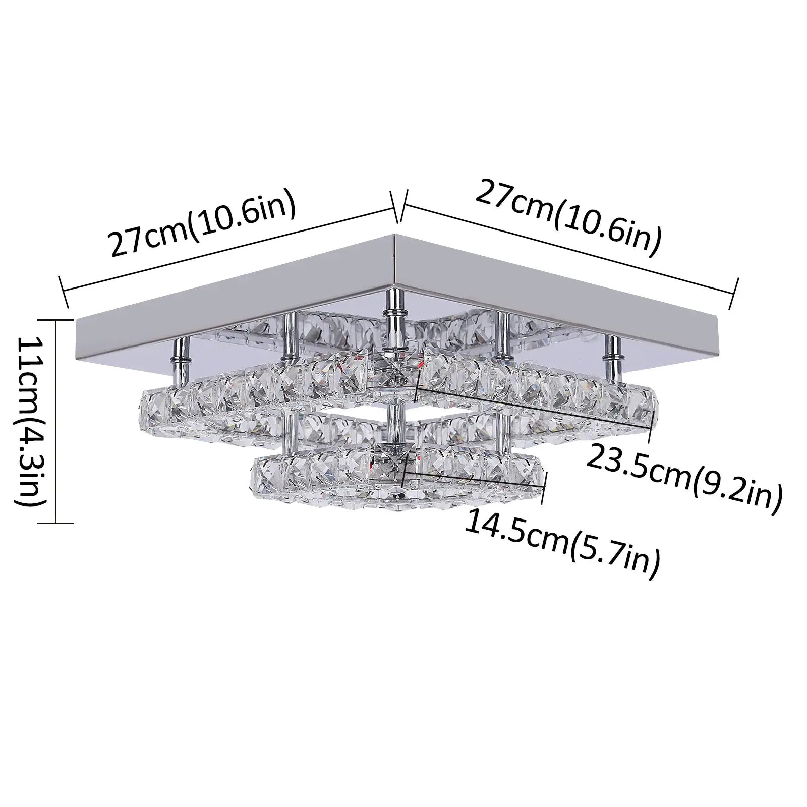 Vetrulus Crystal Chandelier Luxury Living Room Bedroom Ceiling Lights Led Kitchen Light Hanging Lamps Lustre Dining Decorative from PriceLows™