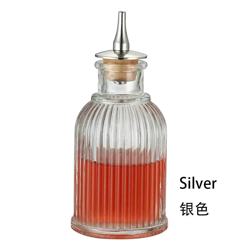 Vintage Cocktail Bitters Bottle with Dasher Top Professional Bar Accessory Bar Tool from PriceLows™
