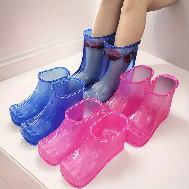 Portable Foot Spa Bath | Foldable Plastic Basin | Compact Water Saving Design