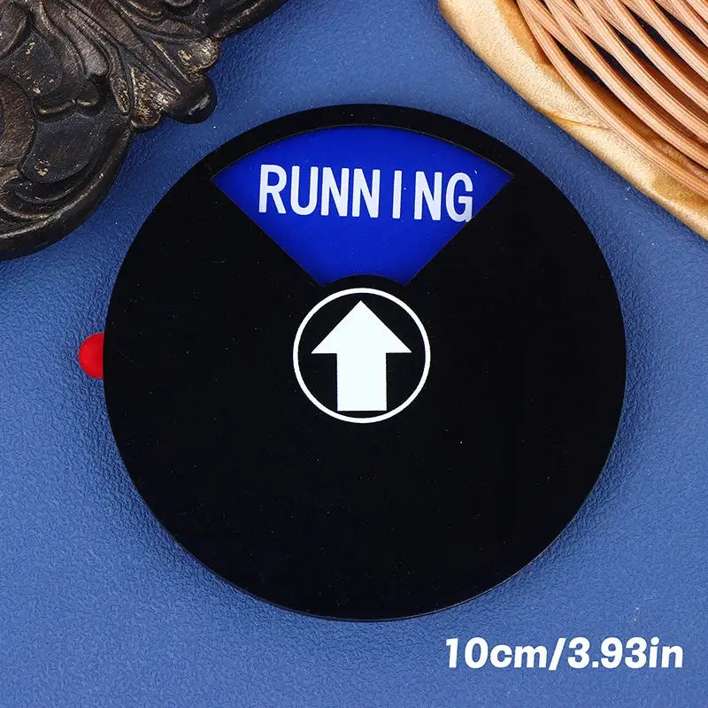 Dishwasher Clean Dirty Magnet | Acrylic Sign | Magnetic Backing | Black