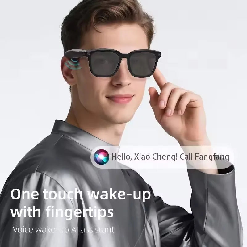 Smart Glasses | AI Translator | 8MP HD Camera | F06
