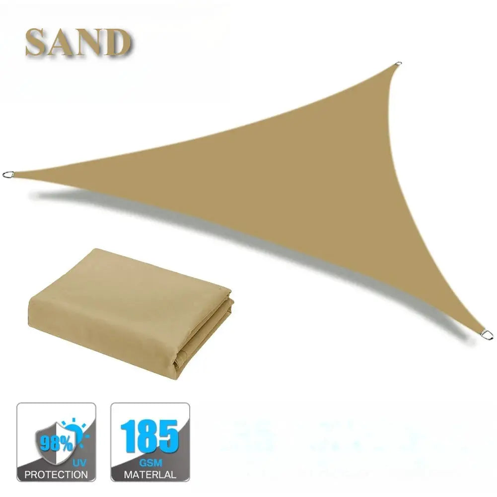 Triangle Shade Sail | Waterproof Oxford | UV Block | 3 Angles