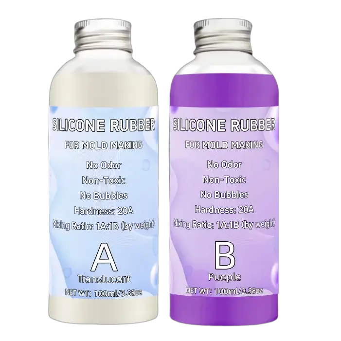 Silicone Mold Kit | Fast Cure Purple | Resin Casting | 2 Part System