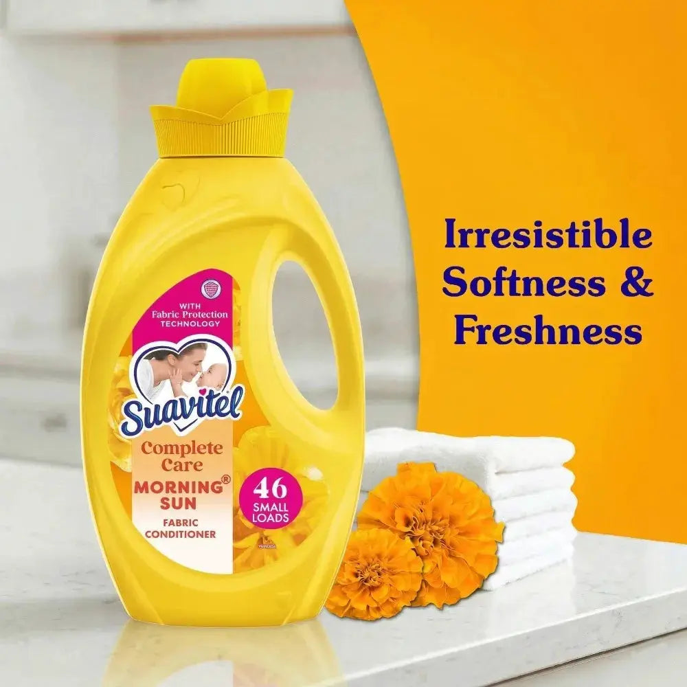 Liquid Fabric Softener | Morning Sun Scent | 46 Fl Oz