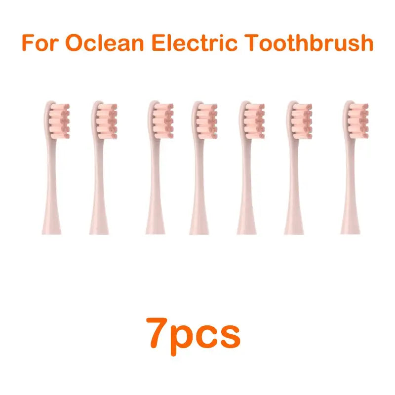 For Oclean Flow/X/ X PRO/ Z1/ F1/ One/ Air 2 /SE Brush Heads Soft DuPont Sonic Toothbrush Vacuum Bristle 7pcs Replacement Heads from PriceLows™