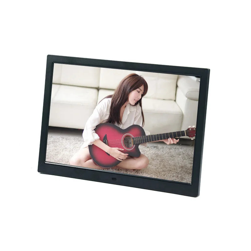 Digital Photo Frame | 15.4 Inch 2K | 1920x1200 | USB SD Black White