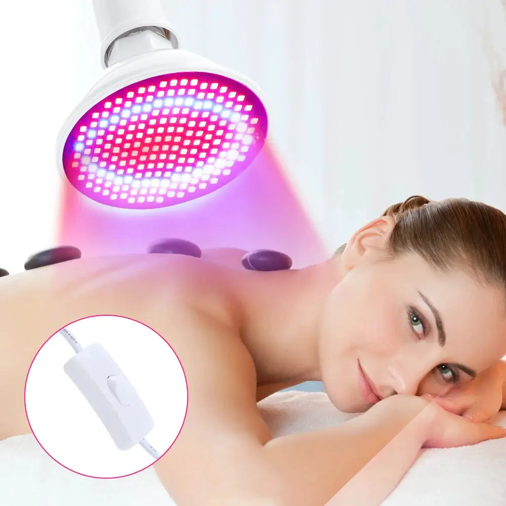LED Red Light Photon Therapy Face Mask Beauty Instrument Facial SPA Acne Wrinkle Removal Skin Rejuvenation Anti Age Device from PriceLows™