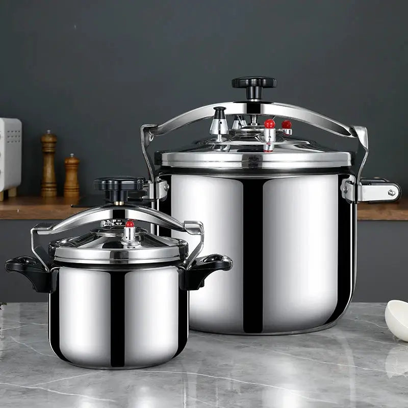 Pressure Cooker | 30 Quart Capacity | Stainless Steel | Large Steamer