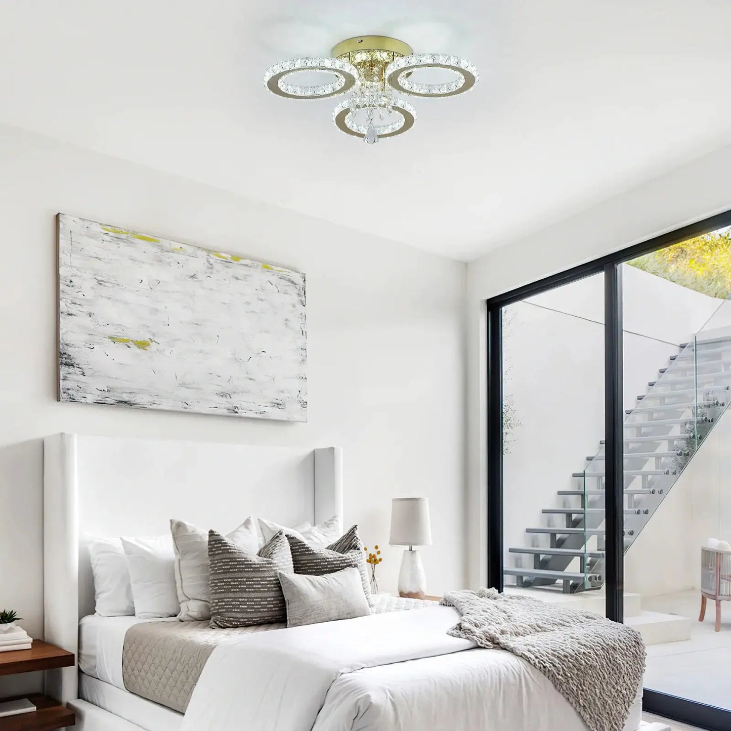 VETRULUS Led Ceiling Light Modern Home Decoration Crystal Chandelier Luxury Living Room Dining Gold Ceiling Lamp lighting from PriceLows™