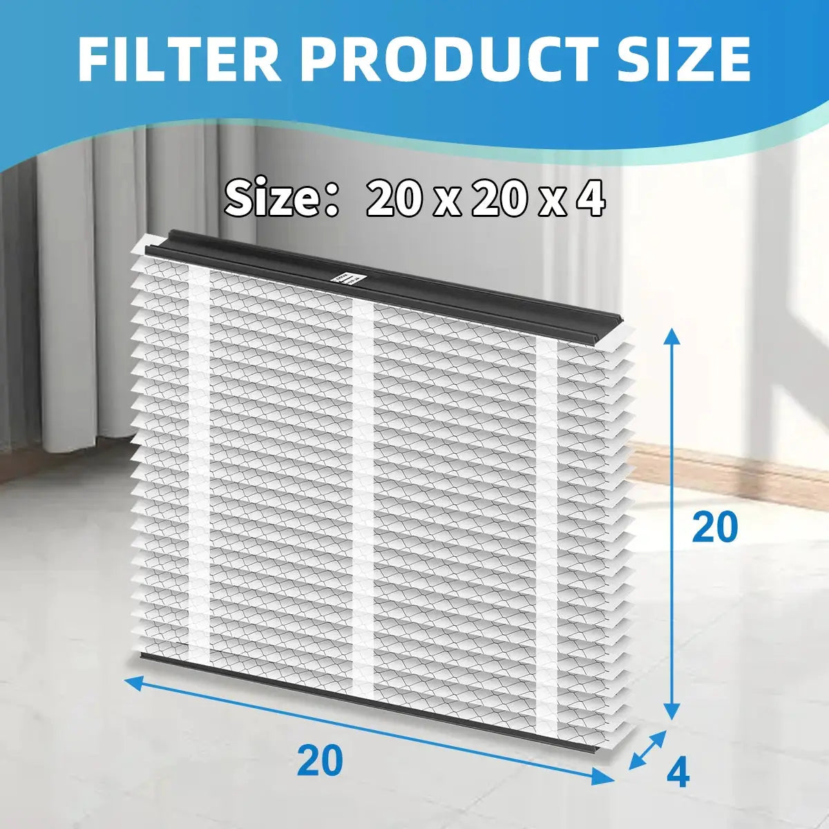 310 Replacement Air Filter 20x20x4 MERV 11 Compatible with Air Purifiers Model 1310 2310 3310 4300 HVAC AC Furnace Filter 2Packs from PriceLows™