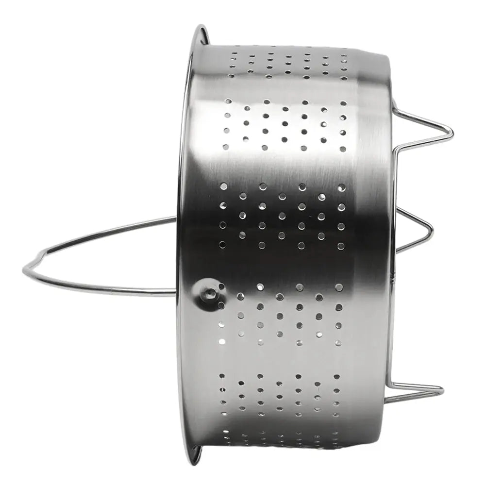 Stainless Steel Steamer Basket | For Instant Pot | Silicone Handle | 6 Qt