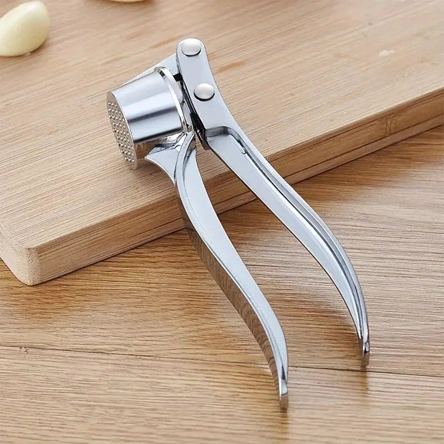 Commercial Heavy Duty Garlic Press & Multi-Tool. 18cm, Aluminum, for Restaurant, Durable from PriceLows™