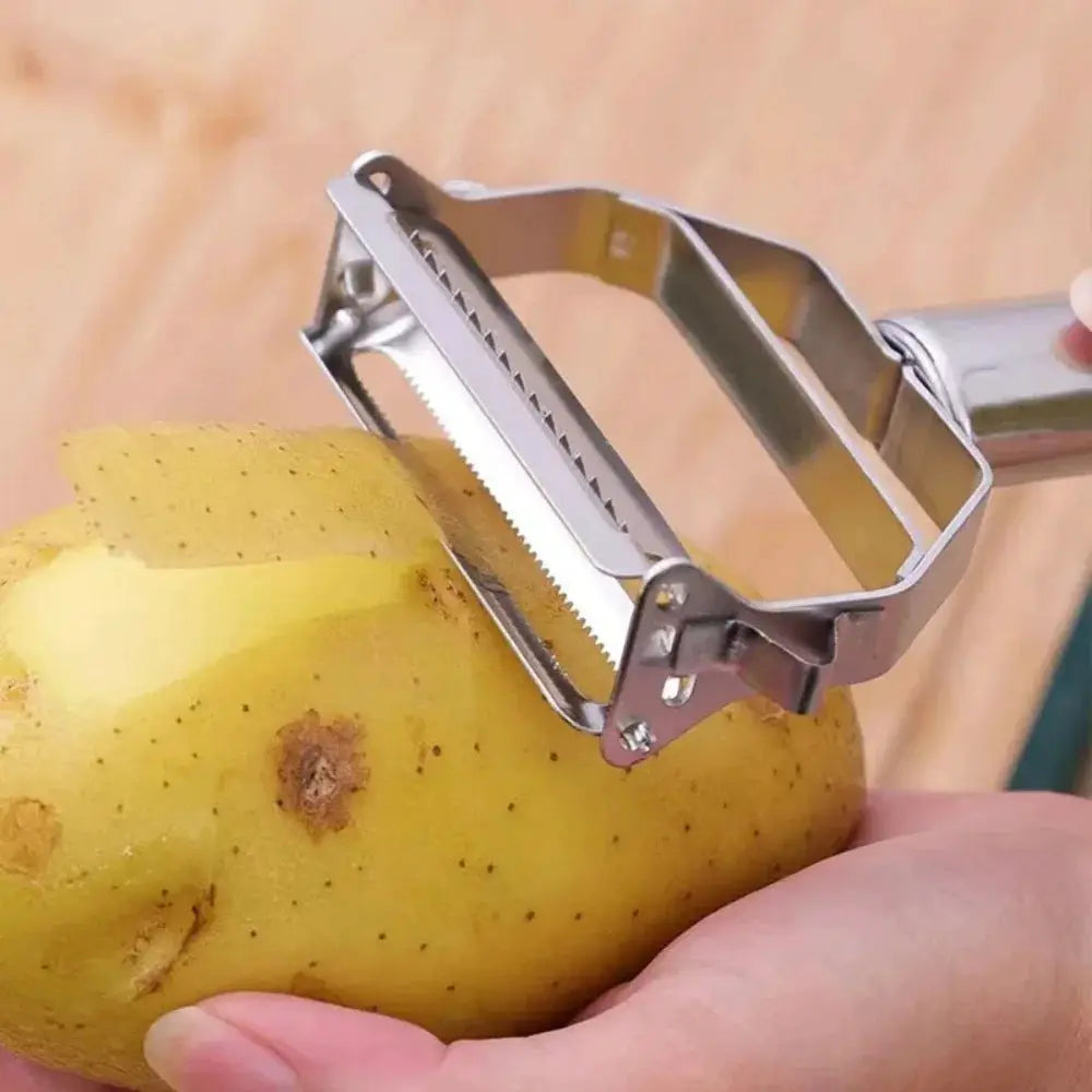 Multifunction Peeler Kitchen Vegetable Fruit Peeler Stainless Steel Melon Planer Potato Slicer Shredder Household Kitchen Tools from PriceLows™