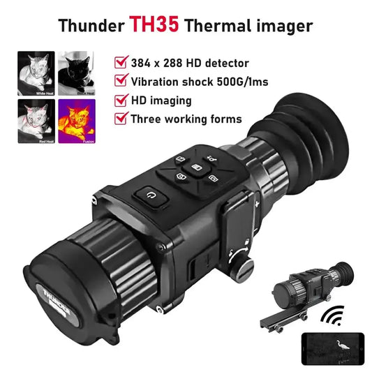 Wholesale hand-held infrared monocular telescope TH35 russian night vision minoculars thermal imager from PriceLows™