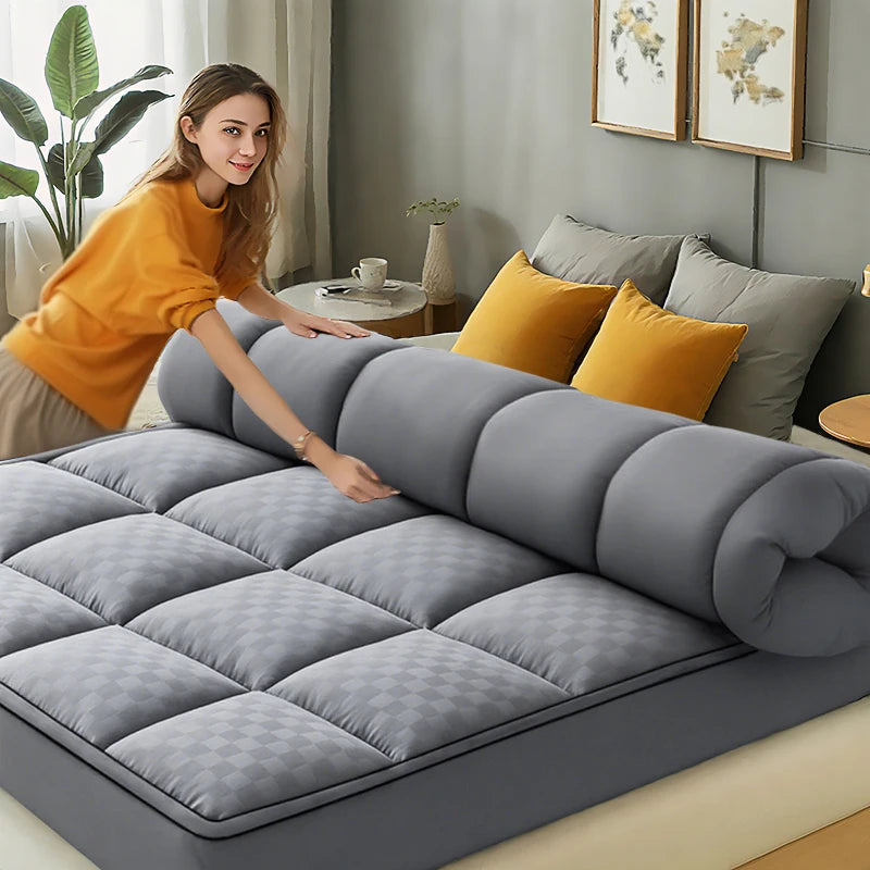Mattress Topper Cover | 1000Gsm Cooling | Fitted 8-21 Deep Pocket | Washable