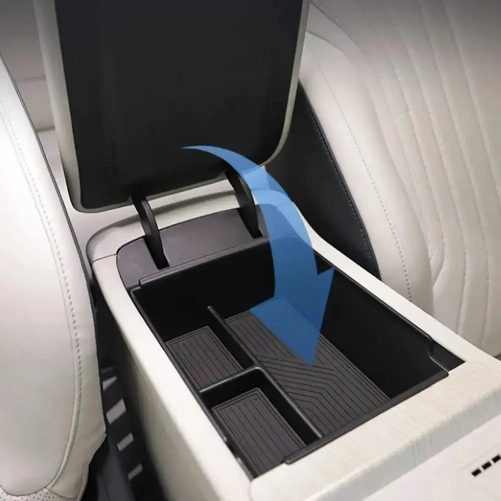 Car Storage Box For Geely EX5 Galaxy E5 E245 e.MAS 7 2024 2025 2026 2027 Anti-dirty Armrest Center Console Boxes Car Accessories from PriceLows™