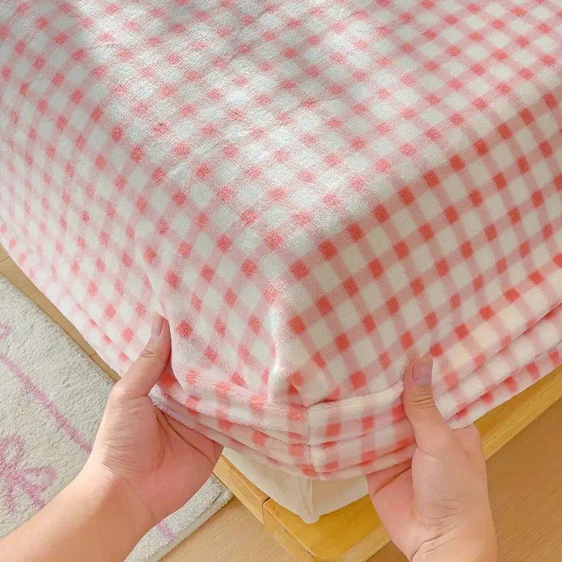 Flannel Fitted Sheet | Deep Pocket 25cm | Fade Resistant | Single To King