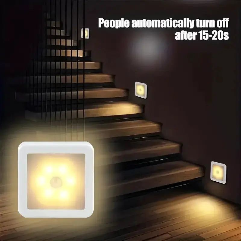 LED Night Light | Motion Sensor | EU Plug | Bedroom