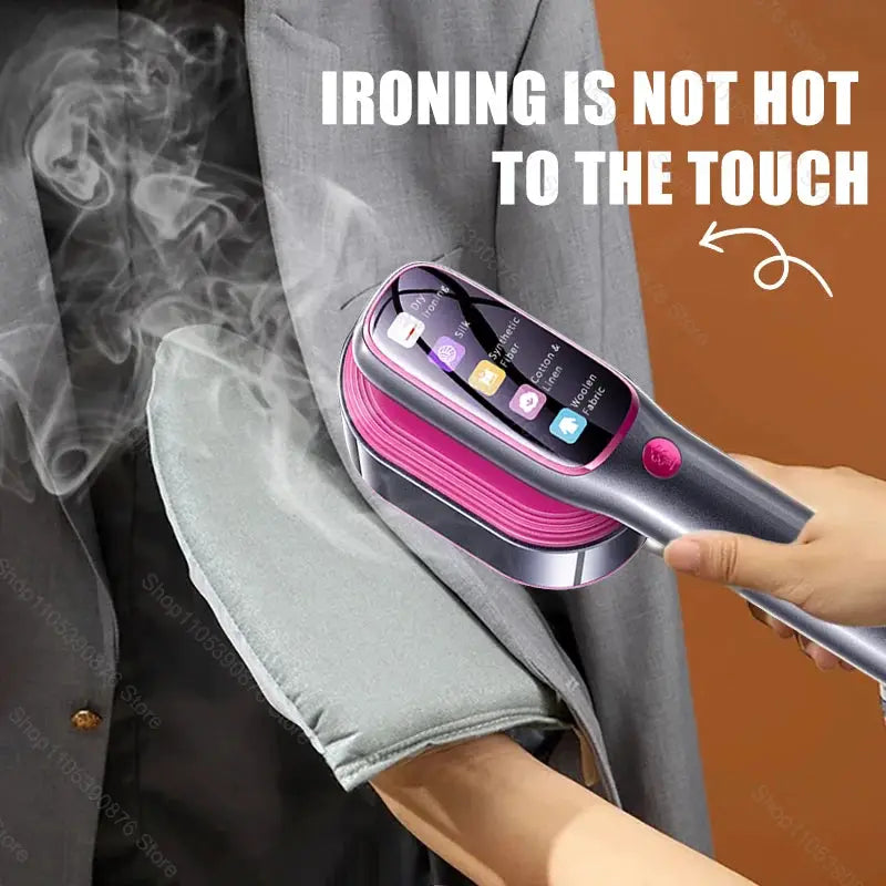 Portable Dry Steam Iron | Intelligent Heating | Handheld Steamer