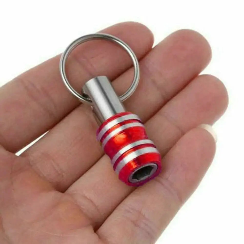 Mini Keychain Tools Colorful Magnetic Screwdriver Extension Rod Holder Bit for Home Woodworking Tools from PriceLows™