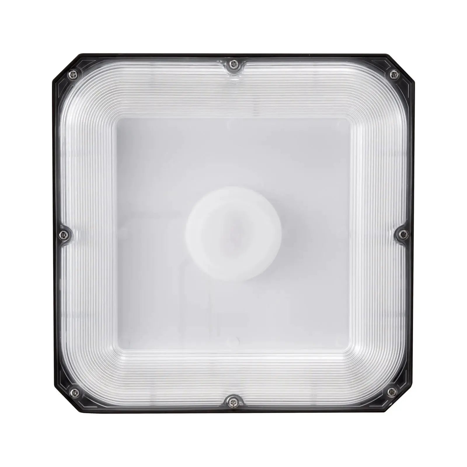 4 Pack LED Canopy Lights, 80W, 8800LM 5000K Daylight Commercial Industrial Outdoor Canopy Lights, 10.08"x10.08" Surface Mount from PriceLows™