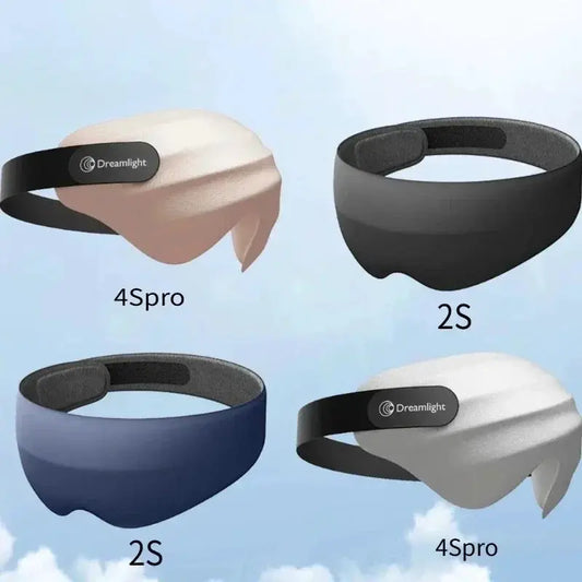 New Dreamlight 4S Pro Eye Mask Sleep 3D Stereoscopic Sleep Aid for Men Women Adult Adjustable Portable Full Blackout Eye Mask from PriceLows™