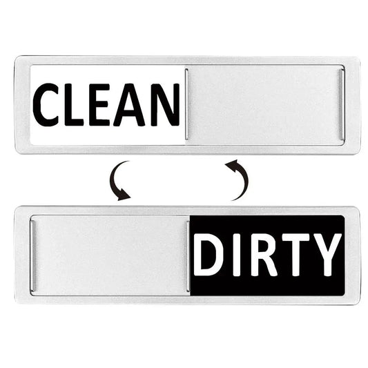Dishwasher Magnet | Clean Dirty Sign | Magnetic Indicator | Single Piece