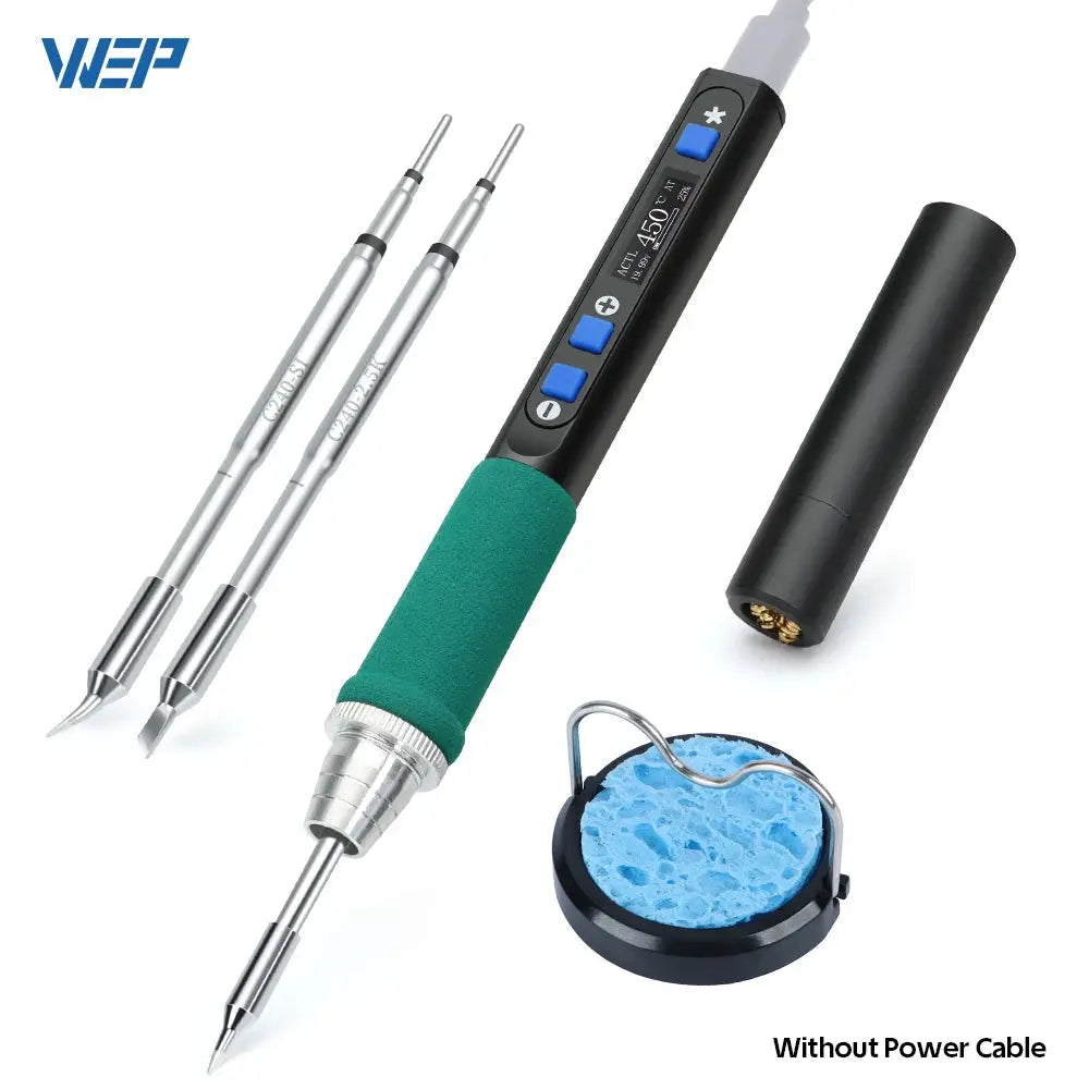 WEP 928D-IV-PRO 100W Soldering Iron Type-C Charging Portable Electric Tools Digital Soldering Iron Pen kits Temp. Adjustable from PriceLows™