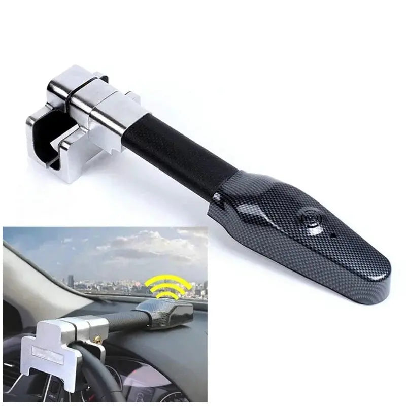 Universal Car Anti theft Safety Alarm Lock Car Steering Wheel Lock Retractable Security Car Locks Security Anti-Theft Tool from PriceLows™