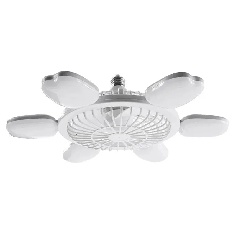 Ceiling Fan Light | E27 Socket | Remote Dimmable LED | Bedroom Dormitory