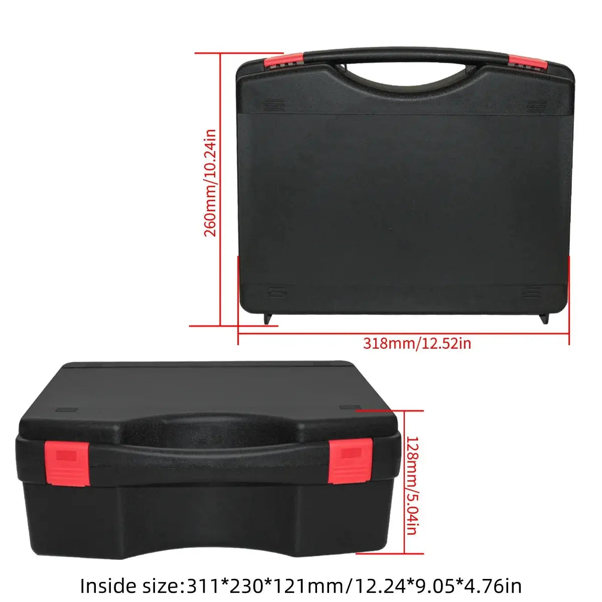 1PC Portable Multifunction Hardware Tool Box – Lightweight Plastic Storage Case for Instruments,Outdoor & Indoor Use from PriceLows™