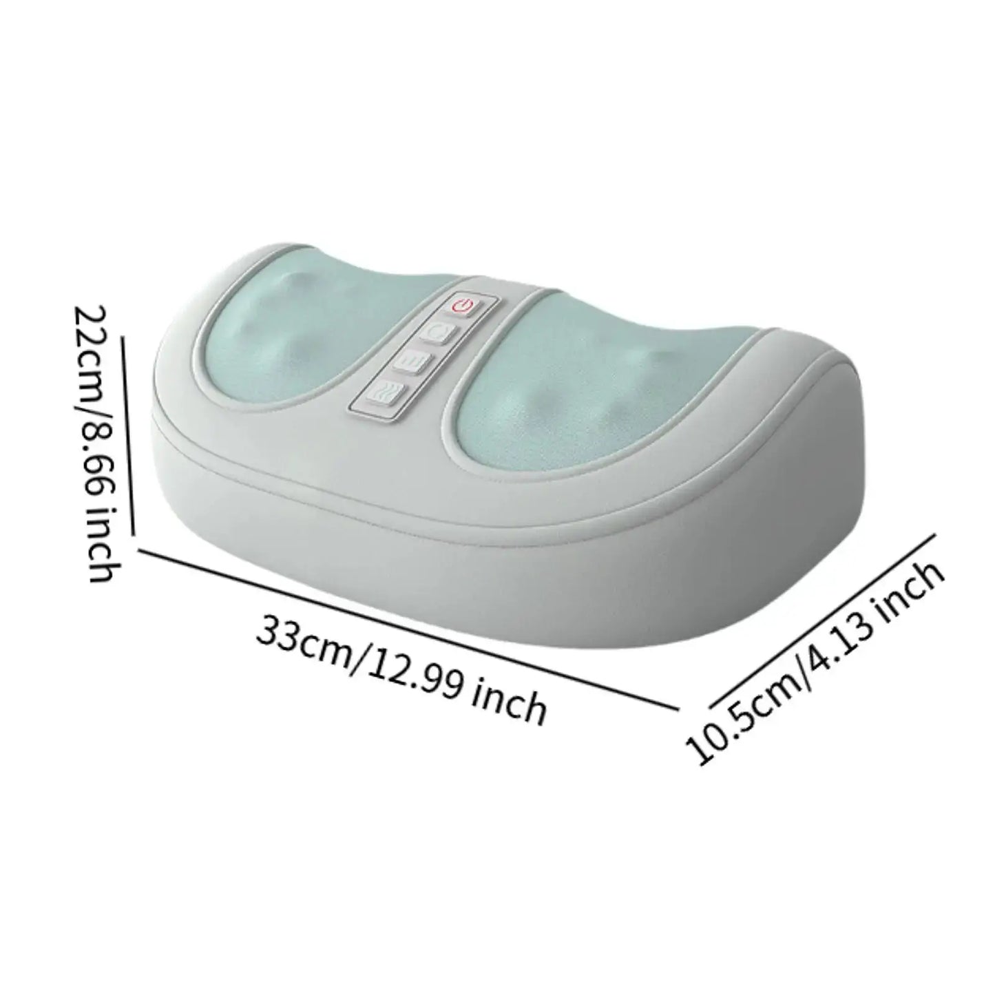Electric Foot Massage Machine | Infrared Heat | 3D Roller Kneading | Home Relaxation
