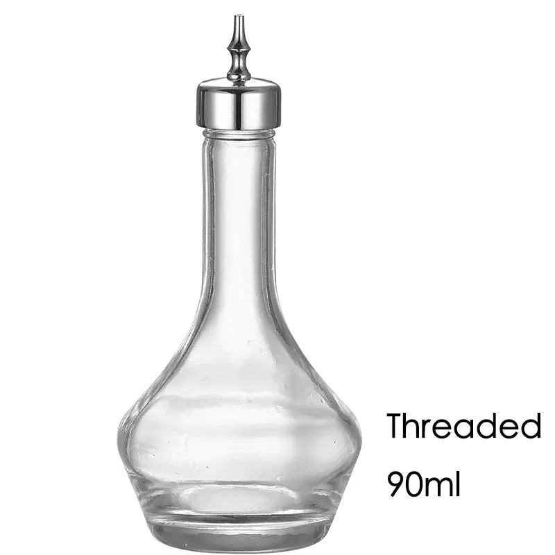 Vintage Cocktail Bitters Bottle with Dasher Top Professional Bar Accessory Bar Tool from PriceLows™