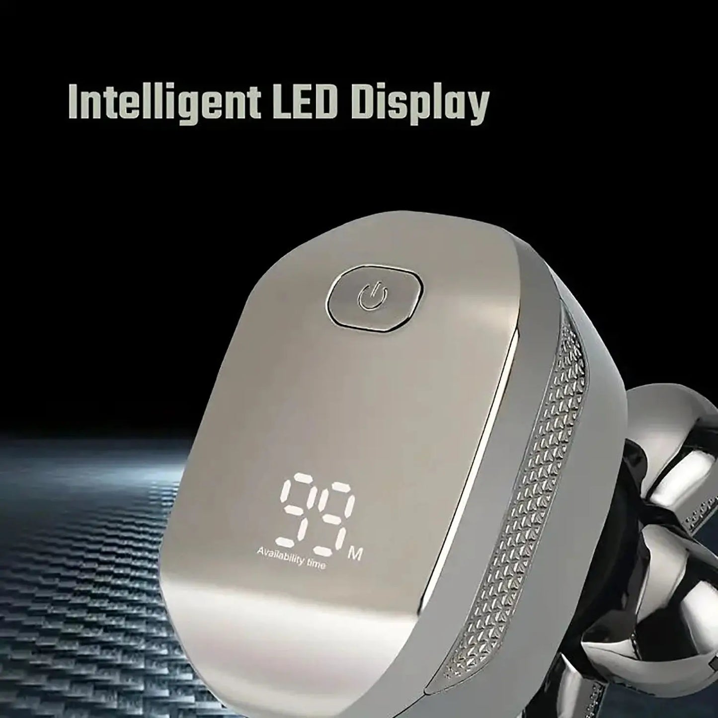 Electric Shaver | 6D Rotary Head | Cordless Rechargeable | Wet And Dry Shaving