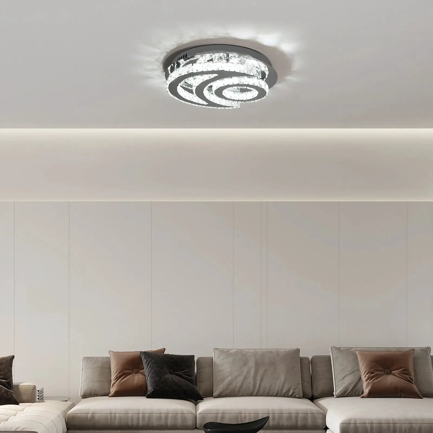 LED Ceiling Light Cold White Light, Modern Ceiling Light, Embedded Ceiling Light for Kitchen, Living Room, Bedroom, Balcony from PriceLows™