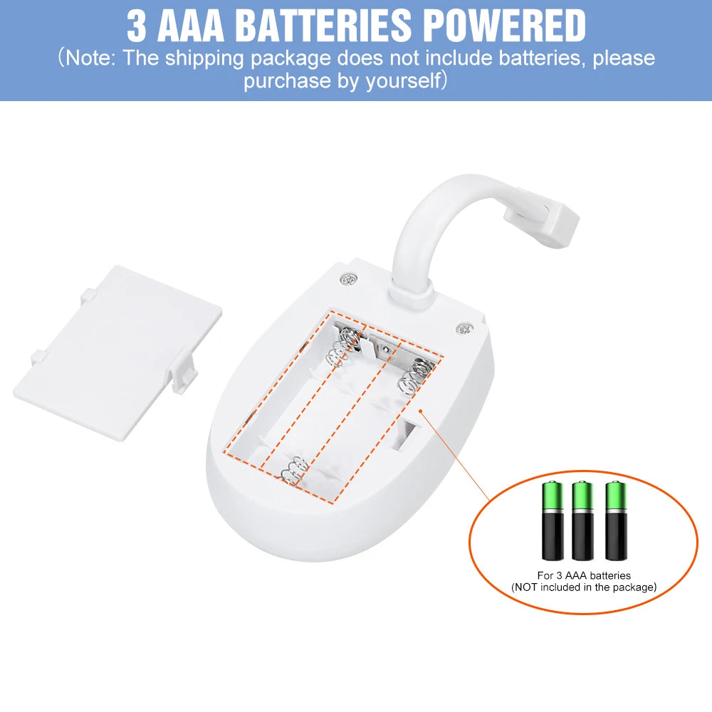 Toilet Night Light | RGB LED | PIR Motion Sensor | Waterproof ABS Body