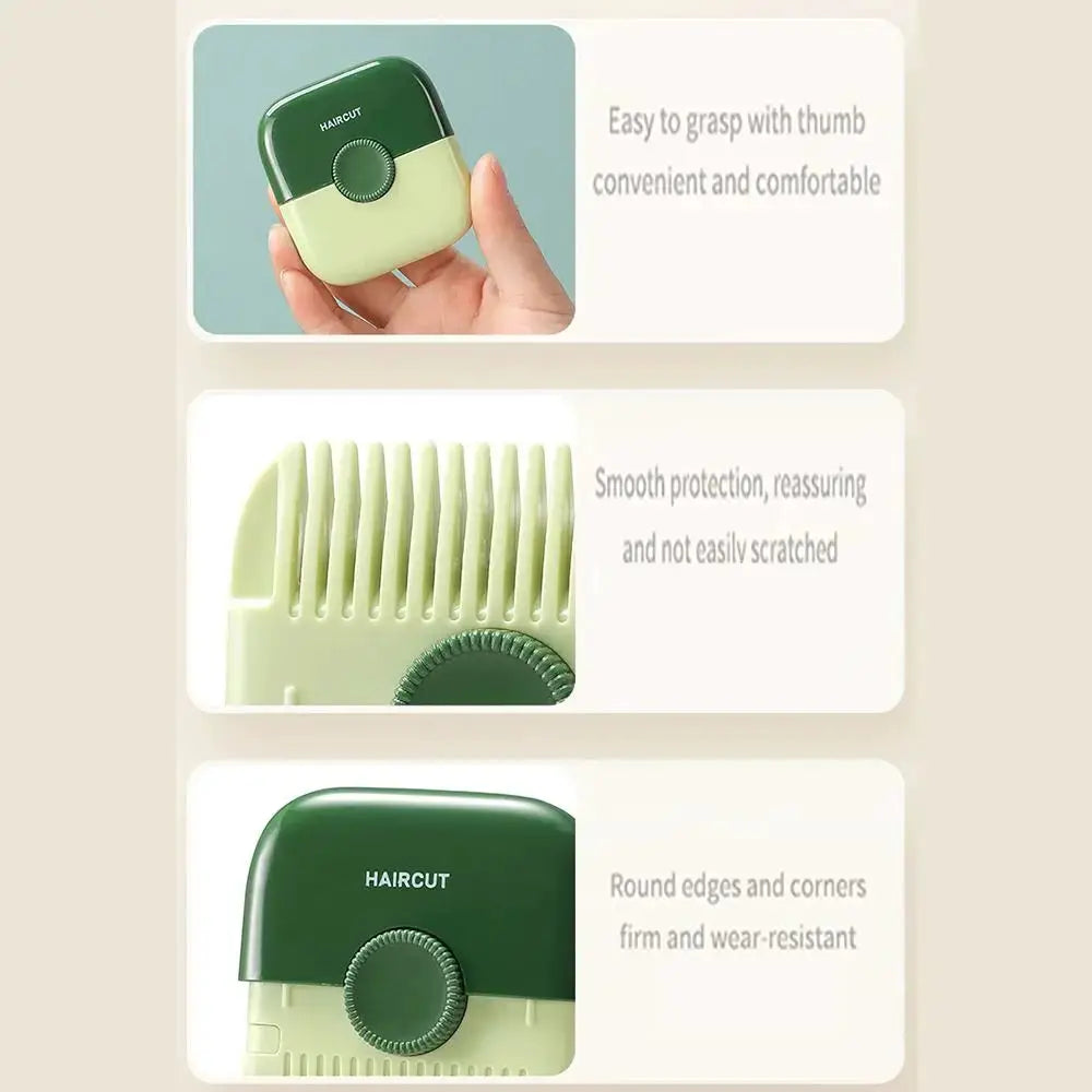 Bangs Trimmer | Replaceable Blades | 2 In 1 Design | One Size
