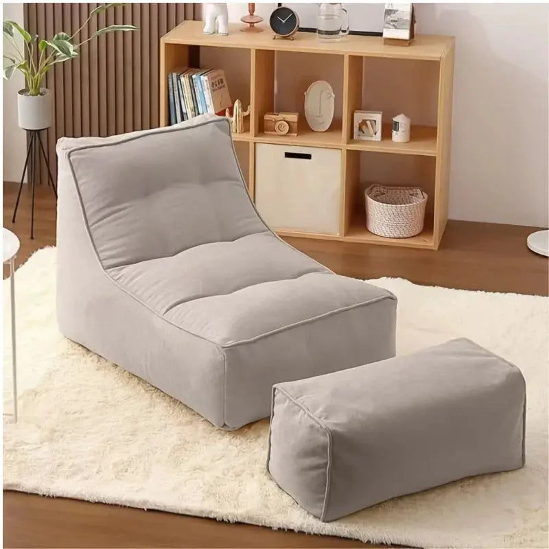 Lazy sofa, bean bag tatami, single balcony, leisure armchair, bedroom room, small sofa, lounge chair, internet famous sofa from PriceLows™
