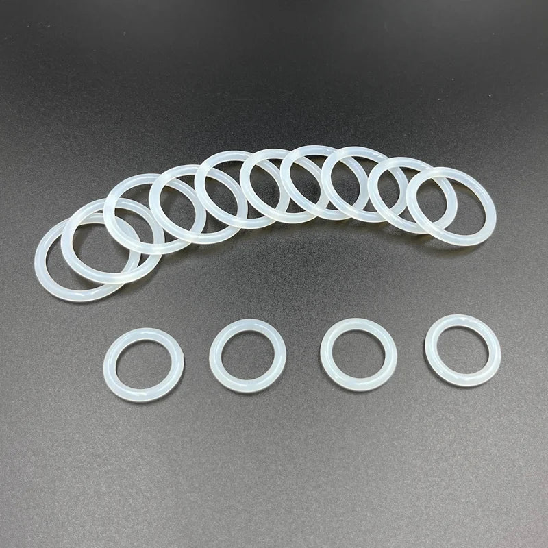 White Silicone O-ring VMQ O Ring Seal Gasket CS 1.5/2.0/2.4/3.1mm Insulated Waterproof Washer Round O Shape Oring Kit from PriceLows™