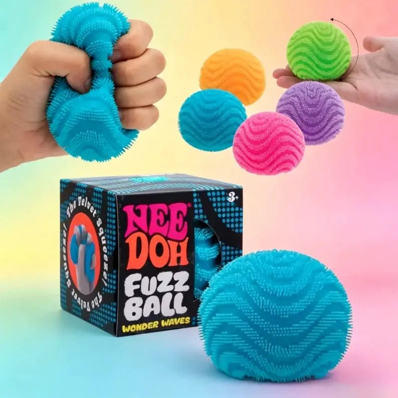 Fidget Ball | Wonder Wave Texture | Adult Squeeze Stress Relief