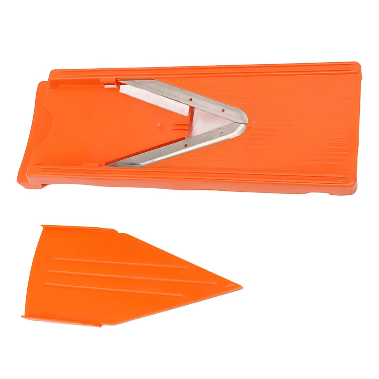 V Blade Mandoline Cutter | Stainless Steel | Hand Guard | Julienne Thick Cut