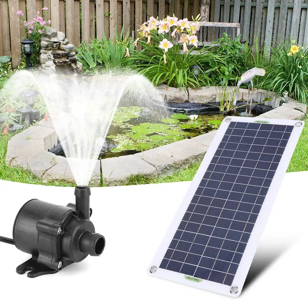 18V 30W Fountain Panel Pump Garden Decoration Mini Solar Power Panel Water Pump Watering System Energy Saving Kits for Fish Tank from PriceLows™