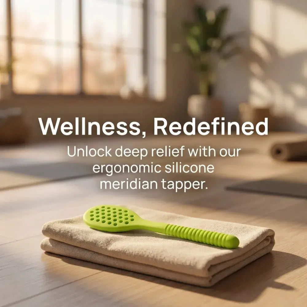 Honeycomb Silicone Back Massager Stick For Pain Relief And Relaxation