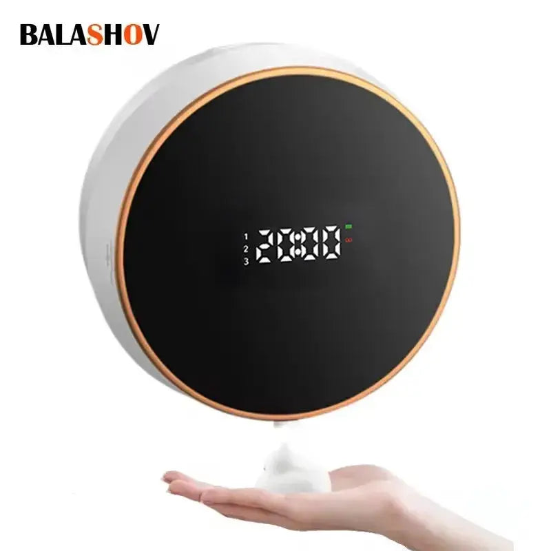 Touchless Automatic Sensor Soap Dispenser Foam Type-C Charging Smart Induction Hand Washer with Temperature Digital Display from PriceLows™