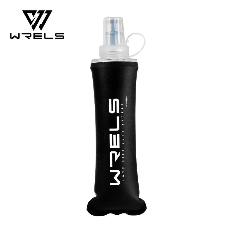 WRELS Portable Sports Soft Flask BPA-Free Running Cycling Water Bottle Outdoor Sports Marathon Folding Collapsible Water Bottle from PriceLows™