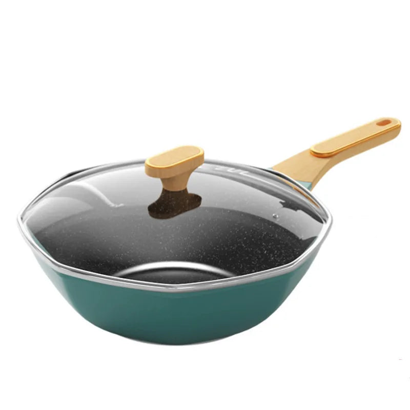 Nonstick Frying Pan | 28 cm Diameter | 3-4 L Capacity | Induction Compatible